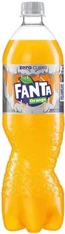 Zdjęcie produktu - Napój gaz. pomarańczowy Fanta zero 1l