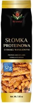 Słomka ptysiowa protein. o sm wanilii Brześć 200g widok 1