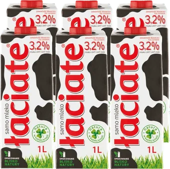 Mleko UHT 3,2% Łaciate 1l widok 1