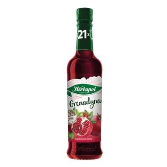 Syrop grenadyna Herbapol 420ml widok 1