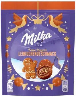 Cukierki czekoladowe gingerbread Milka 90g BN25 widok 1