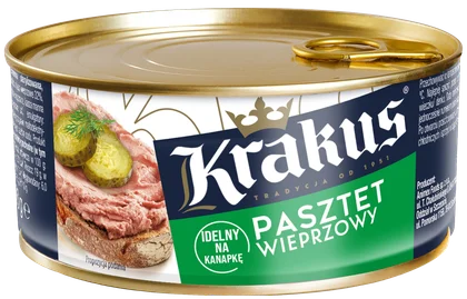 Pasztet wieprzowy Krakus 290g widok 1