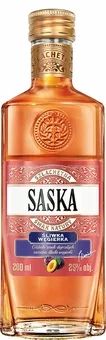 Likier Saska śliwka węgierka 200ml 25% widok 1
