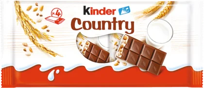 Baton Kinder Country 4x23,5g widok główny