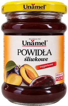 Zdjęcie produktu - Powidła śliwkowe Unamel 290g