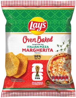 Chipsy pizza margherita Lay's Oven Baked 180g widok 1