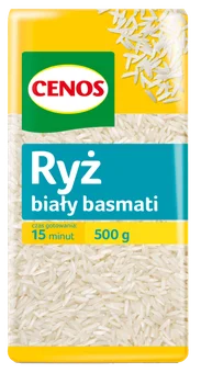 Ryż biały basmati Cenos 500g widok 1