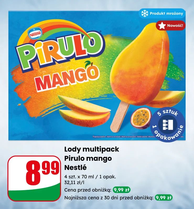 Lody teraz taniej w DINO!
