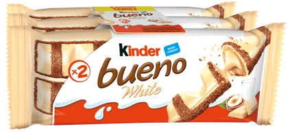Baton Kinder Bueno white 3x39g widok 1
