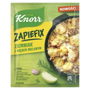 Zapiefix ziemniak z mięsem mielonym Knorr 37g widok 1