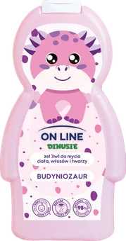Żel do mycia dla dzieci 3w1 Dinusie 360ml mix widok główny