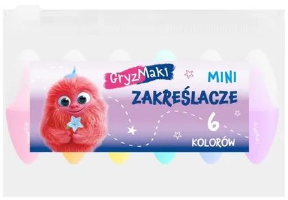 Zestaw zakreśla mini różne kszta Gryzmaki mix SZ26 widok 1