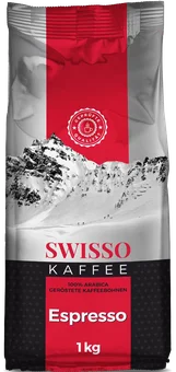 Zdjęcie produktu - Kawa ziarnista espresso Swisso 1kg