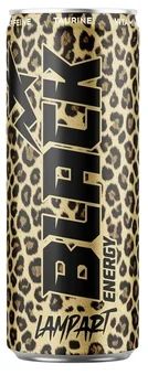 Zdjęcie produktu - Napój energetyczny lampart Black 250ml puszka