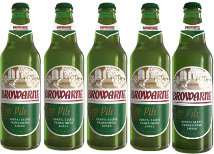 Piwo Browarne pils 0,5l 6% but. bzzw. widok 1