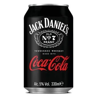 Drink Jack Daniel's Coca Cola 330ml 5% puszka widok 1