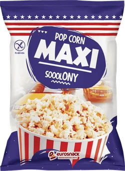 Popcorn solony Eurosnack 125g widok 1