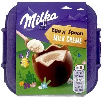 Jajka czekoladowe z nadz milk cre. Milka 136g WN25 widok główny 