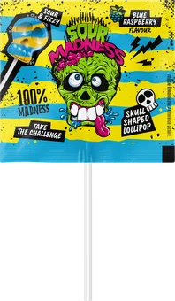 Lizak czaszka Sour Madness 9g widok 1