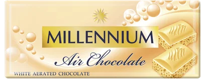 Czekolada biała air chocolate Millennium 85g widok 1