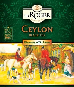 Herbata czarna ekspresowa Ceylon Roger 100x2g widok główny 