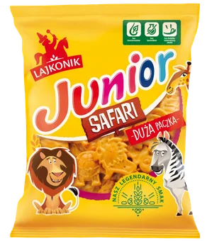 Krakersy safari Lajkonik Junior 180g widok 1