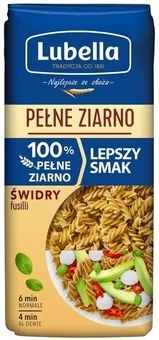 Makaron świdry pełne ziarno Lubella 400g widok 1
