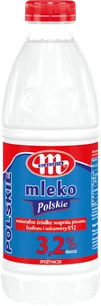 Mleko spożywcze świeże 3,2% Polskie Mlekovita 1l widok 1