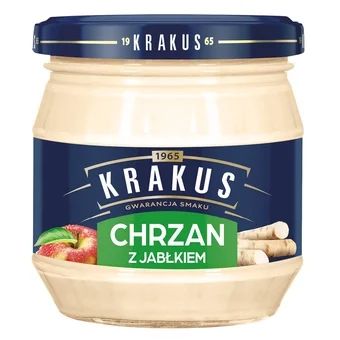 Chrzan z jabłkiem Krakus 180g widok 1