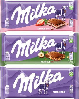 Czekolada alpine milk Milka 90g widok 1