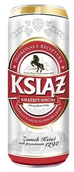 Piwo Książ 0,5l 5% puszka widok 1