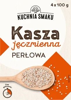 Kasza jęczmienna perłowa Kuchnia Smaku 4x100g widok 1