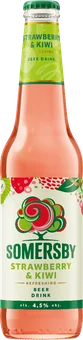 Napój piwny Somersby straw kiw 400ml 4,5% but bzzw widok główny 