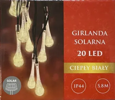 Girlanda solarna 20/100 LED mix BN25 widok 1