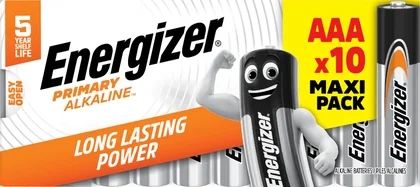 Zdjęcie produktu - Bateria alkaliczna Energizer Primary AAA 10szt