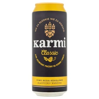 Piwo Karmi classic 0,5l 0,5% puszka widok 1