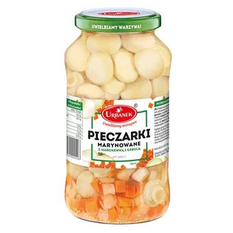 Pieczarki marynowane Urbanek 695/410g widok 1