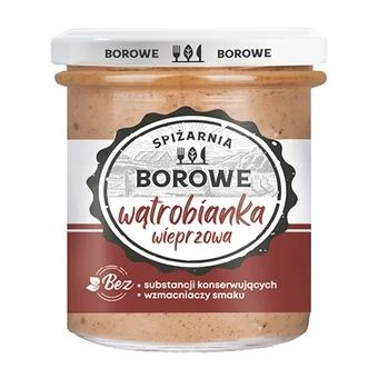 Wątrobianka wieprzowa Spiżarnia Borowe 460g widok 1