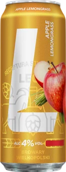 Piwo Lech jabłko trawa cytrynowa 0,5l 4% puszka widok 1