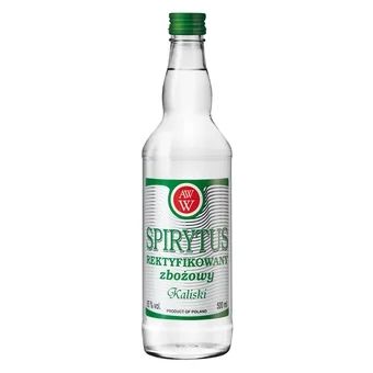 Spirytus rektyfikowany zbożowy Kaliski 0,5l 95% widok 1