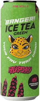 Napój herbaciany green raspberry Banger 0,5l widok 1