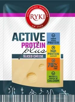 Ser active protein plus Ryki plastry 180g widok 1
