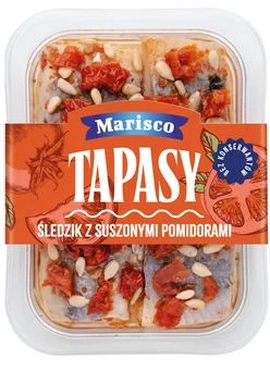 Zdjęcie produktu - Śledzik krojony tapas ZMK Delikates 150g mix