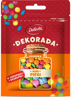 Zdjęcie produktu - Posypka mini piegi Dekorada Delecta 30g