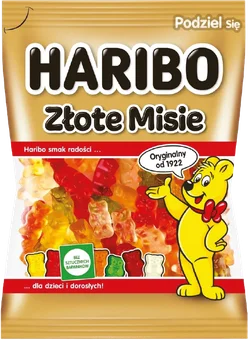 Żelki Złote Misie Haribo 175g widok główny