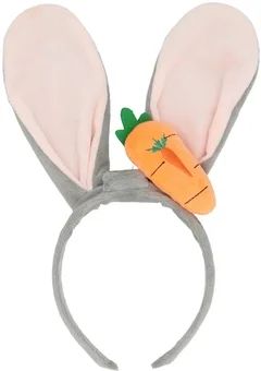 Opaska pluszowa uszy królika LED mix WN26 widok główny 