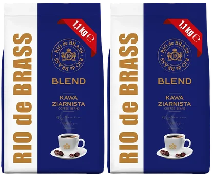 Kawa ziarnista Blend Rio De Brass 1,1kg widok 1