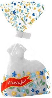 Zdjęcie produktu - Figurka baranek cukrowy Argo 60g WN26