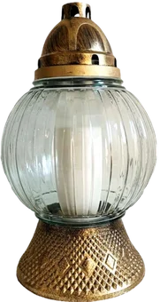 Zdjęcie produktu - Znicz szklany L-2690 165g 50h Z26