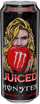 Zdjęcie produktu - Napój energet. bad apple Monster 0,5l puszka